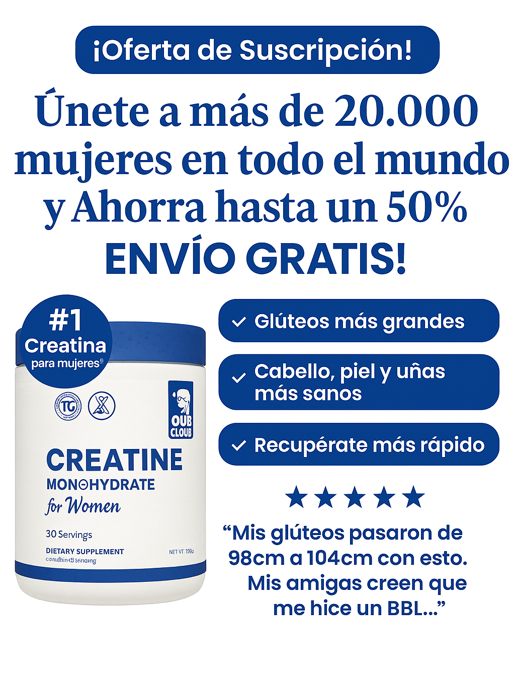 Old School Labs Creatina Monohidratada — Women 240g