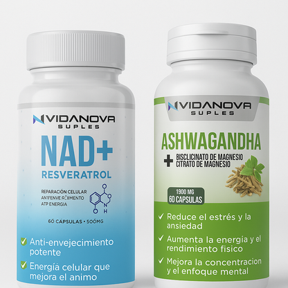 DUO PACK NAD+ASHWAGANDHA