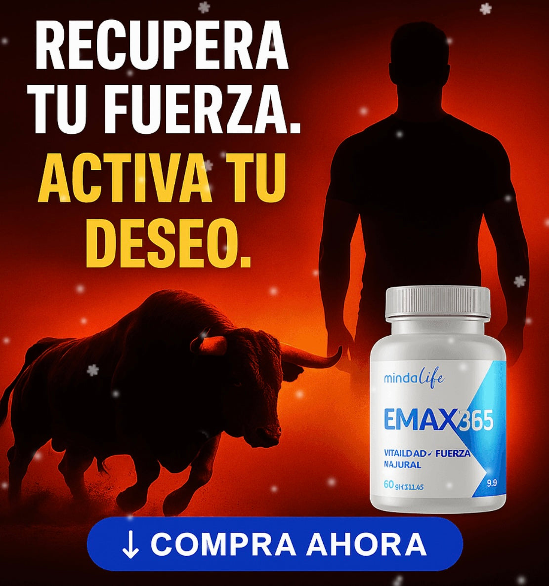Emax365 — Suplemento masculino de apoyo diario