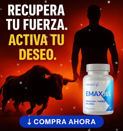 Emax365 — Suplemento masculino de apoyo diario