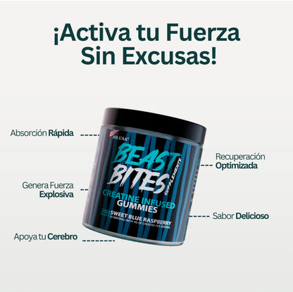 Beast Bites — Creatine Infused Gummies